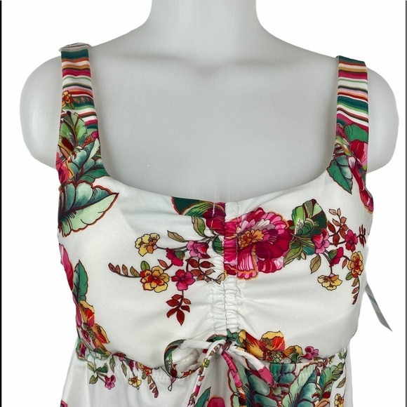 Becca Floral Tankini Swimsuit Top - Picture 7 of 13